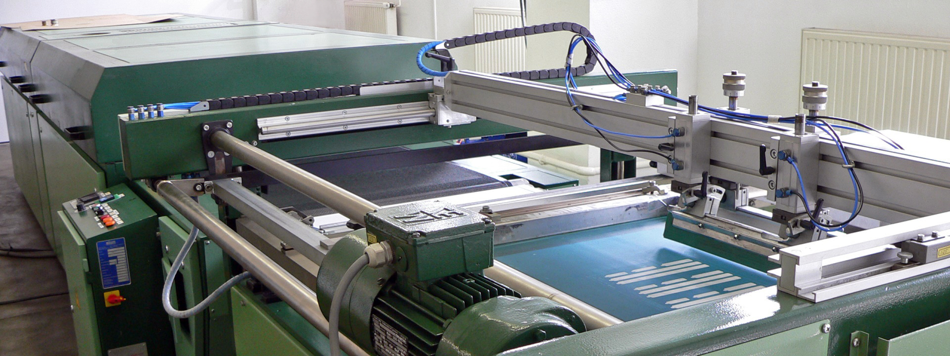 Siebdruckmaschine Druckzentrum Bauer Siebdruckmaschine